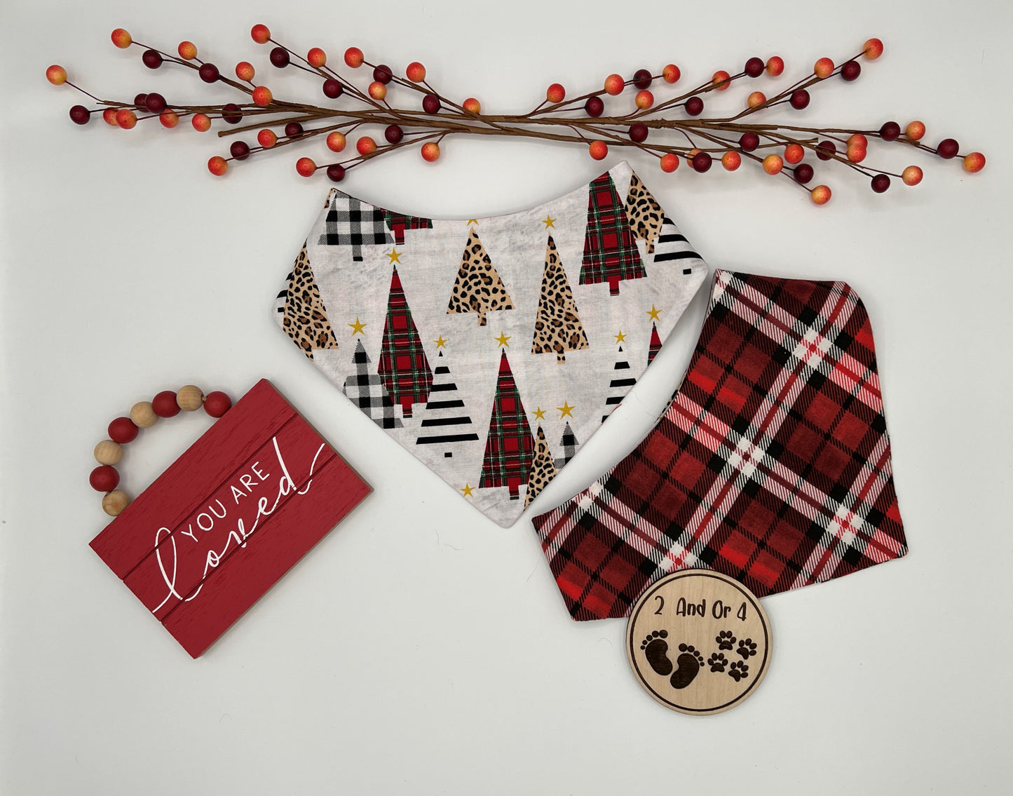 Christmas Trees-Christmas Plaid