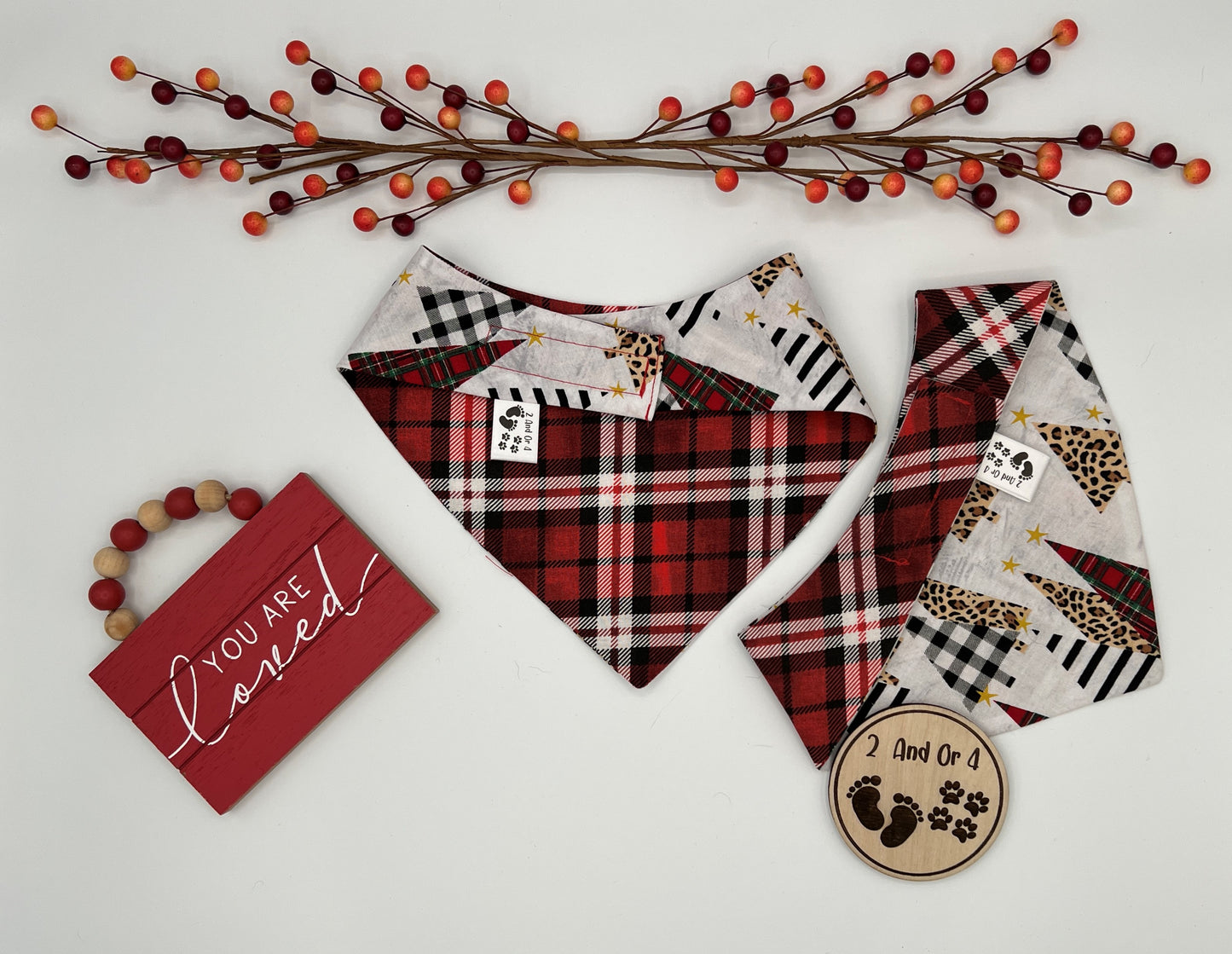 Christmas Trees-Christmas Plaid