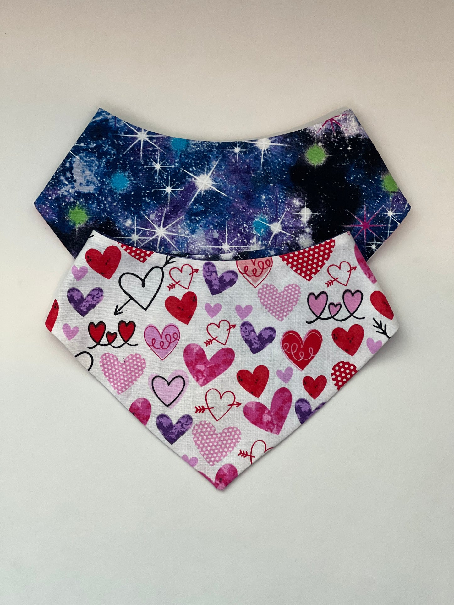 Cosmic - Hearts Reversible Pet Bandana