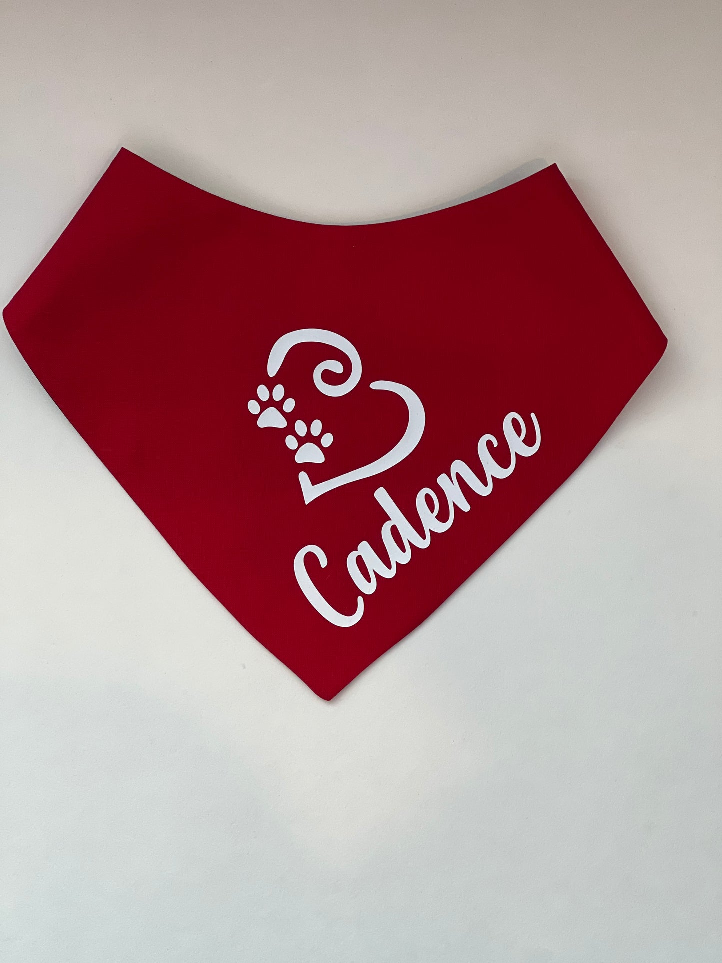 Buffalo Check - Heart Paws Reversible Pet Bandana