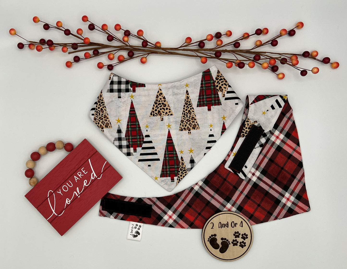 Christmas Trees-Christmas Plaid