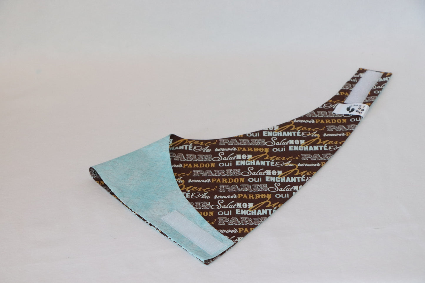 Paris - Glitter - Reversible Pet Bandana